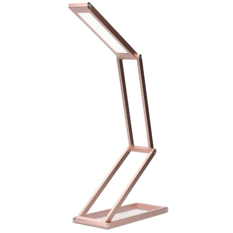 

Foldable LED Desk Lamp - Folding Portable USB Table Light With 3 Brightness Settings - For Home, Reading, Studying, Work
