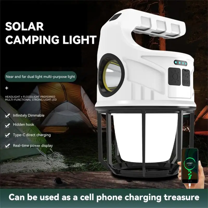 

1/2/4PCS Electric Torch Waterproof Rechargeable Multifunctional Camping Light Emergency Flashlight Emergency Lighting 280g