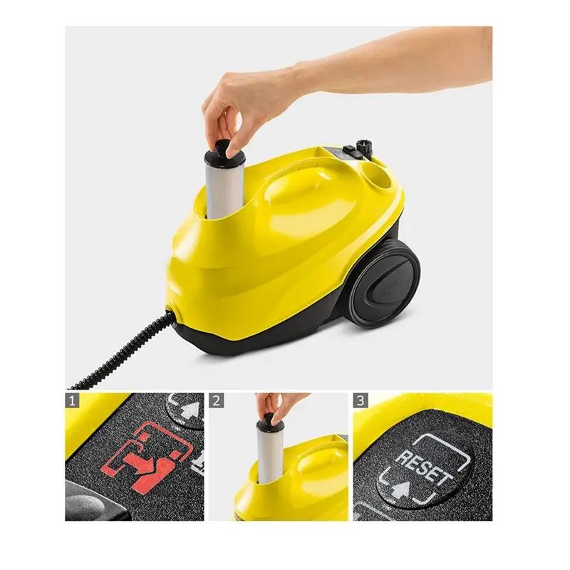 Запасные части для пароочистителей Karcher серии SC3 - картридж для удаления накипи и набор салфеток для мытья полов для предотвращения образования накипи. (art.: 3920dc7371c11) - 3920dc7371c11