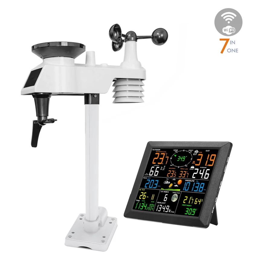 Беспроводная метеостанция 0310-020T Wi-Fi с датчиком погоды