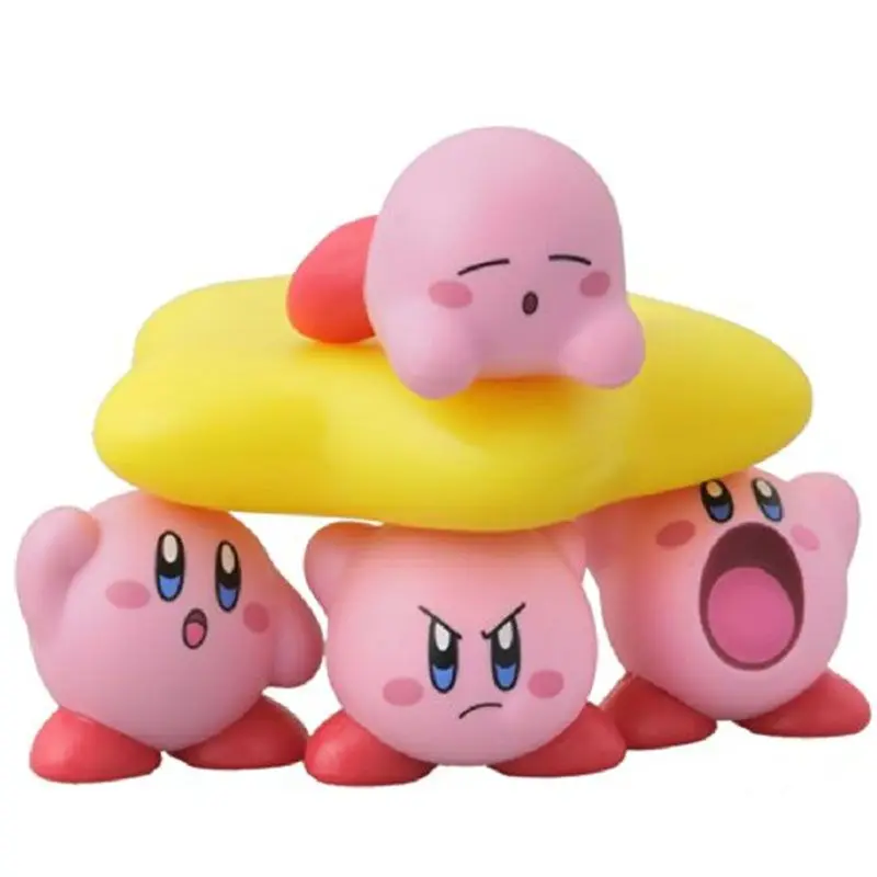 

Полный набор из 10 штук в упаковках, звезда, Kirby, многослойные модели кукол, ручная работа, украшения, игрушки, мебель для демонстрации