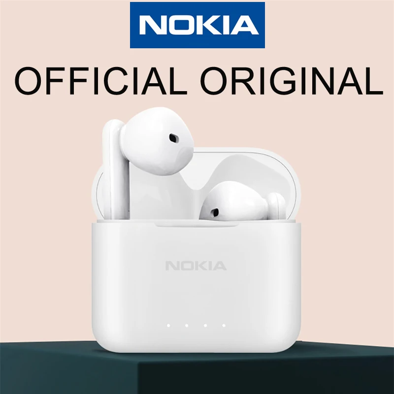 

Беспроводные наушники-вкладыши Nokia E3101, TWS наушники с поддержкой Bluetooth, с шумоподавлением, водонепроницаемые, с двойным микрофоном, AAC