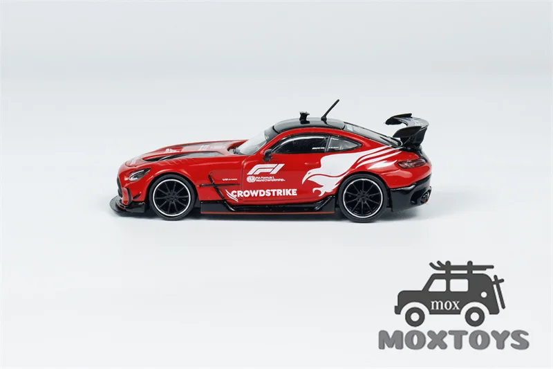 Tarmac Works 1:64 GT Black Series Safety Car Литая под давлением модель автомобиля