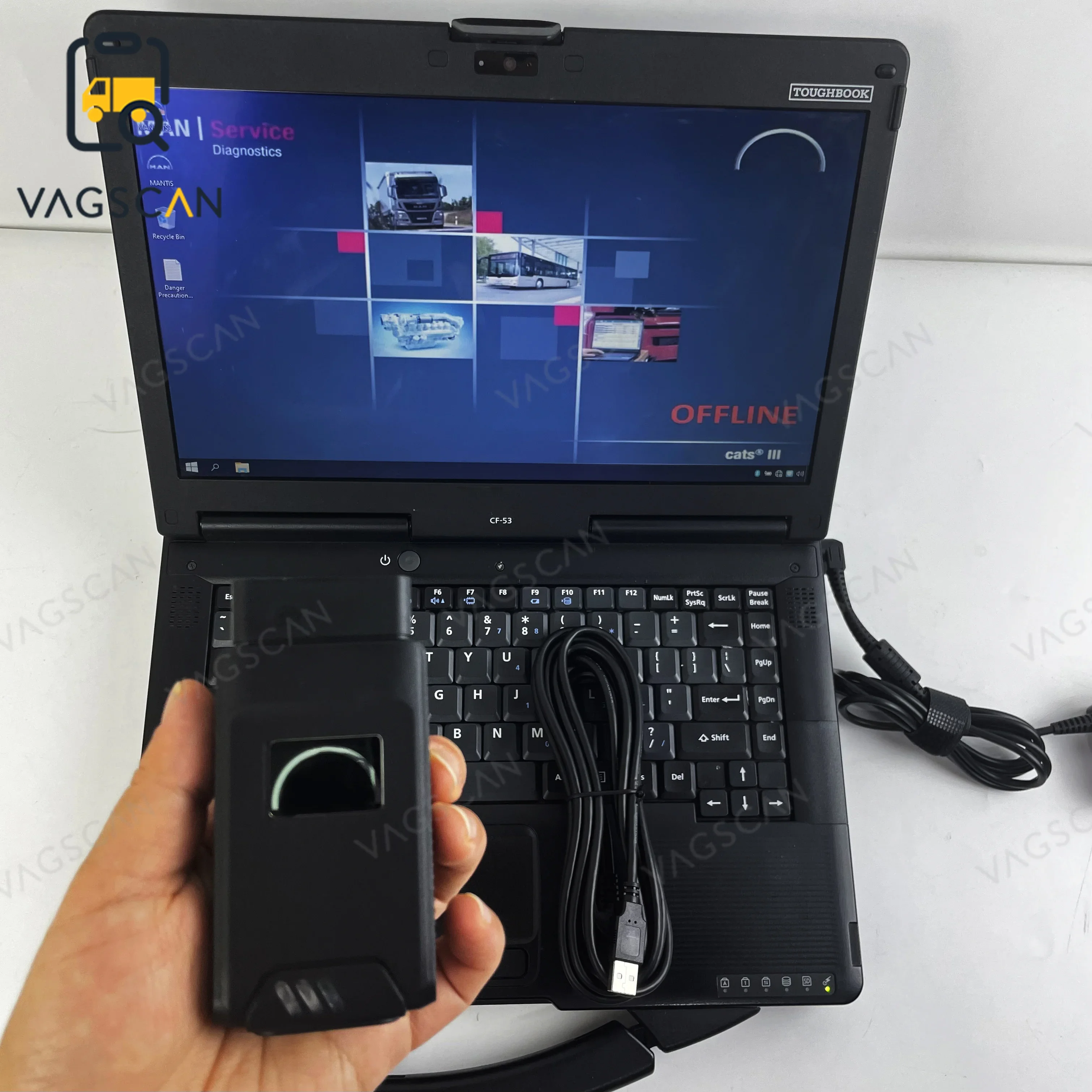 Для M-A-N T427 ДИАГНОСТИЧЕСКИЙ ИНСТРУМЕНТ ГРУЗОВИК ИНТЕРФЕЙС Устройство для