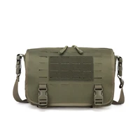 laser cutting nylon molle tactical commuter bag messenger army camouflage shoulder bag