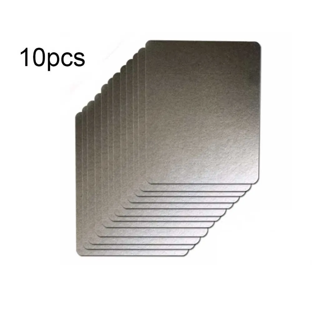 

About 12 X 15cm Mica Plate Mica Microwave Parts Oven Appliance Waveguide Cover 10 Pcs About 0.4mm Duarable Protective