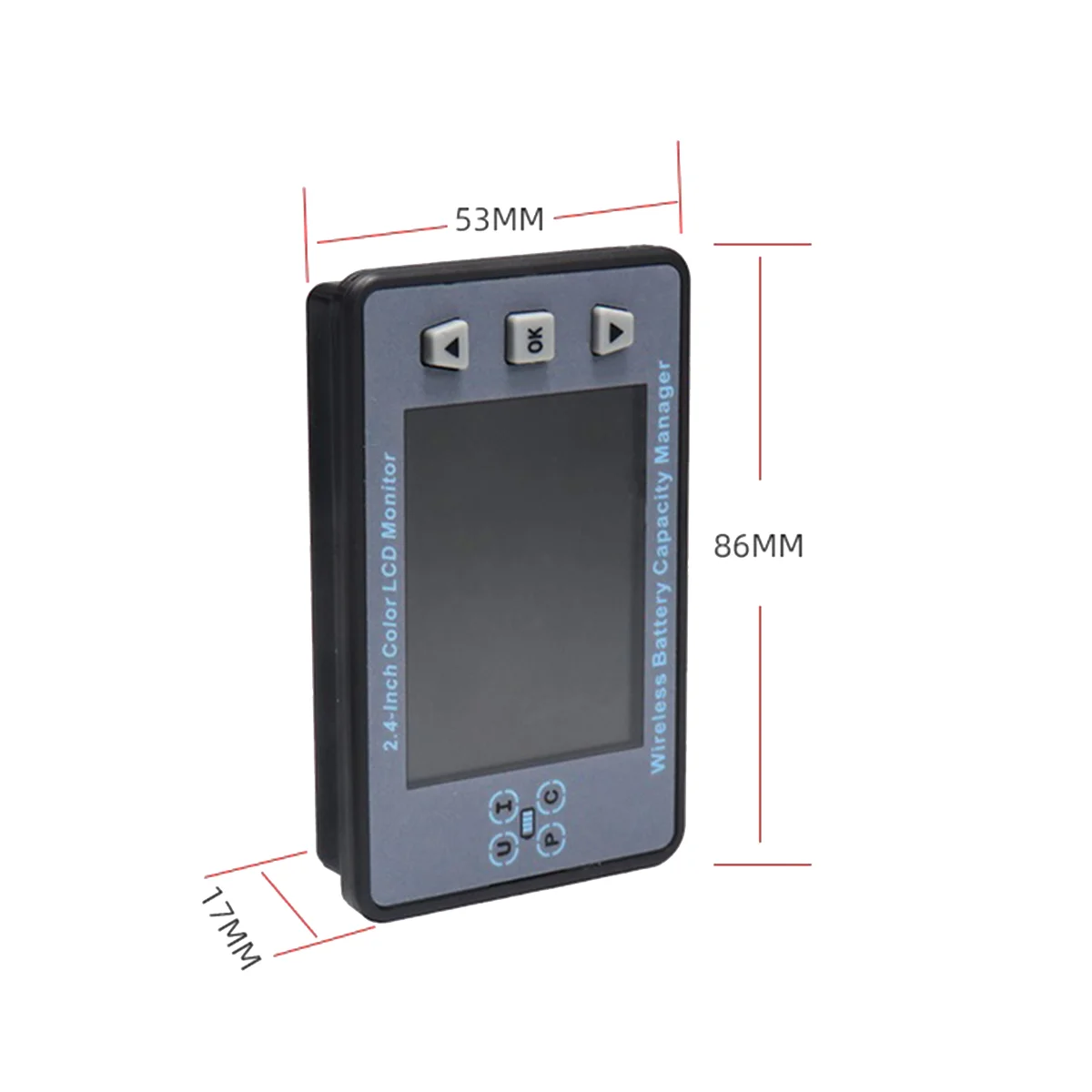 

VAC8810F 2.4 Inch Wireless Voltage Meter+Measurement Box+Case Coulometer Capacity Power Detector 120V 100A Monitor