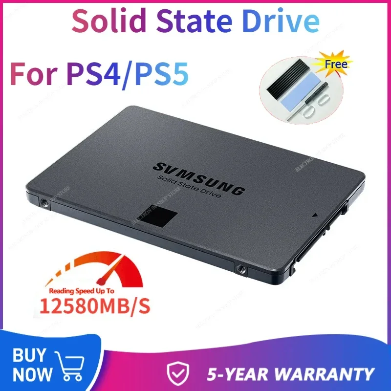 

PS5 8TB 2023 New SSD 2TB 1TB 512GB Hard Drive Disk Sata3 2.5Inch Ssd TLC 870 Internal Solid State Drives for Laptop and Desktop
