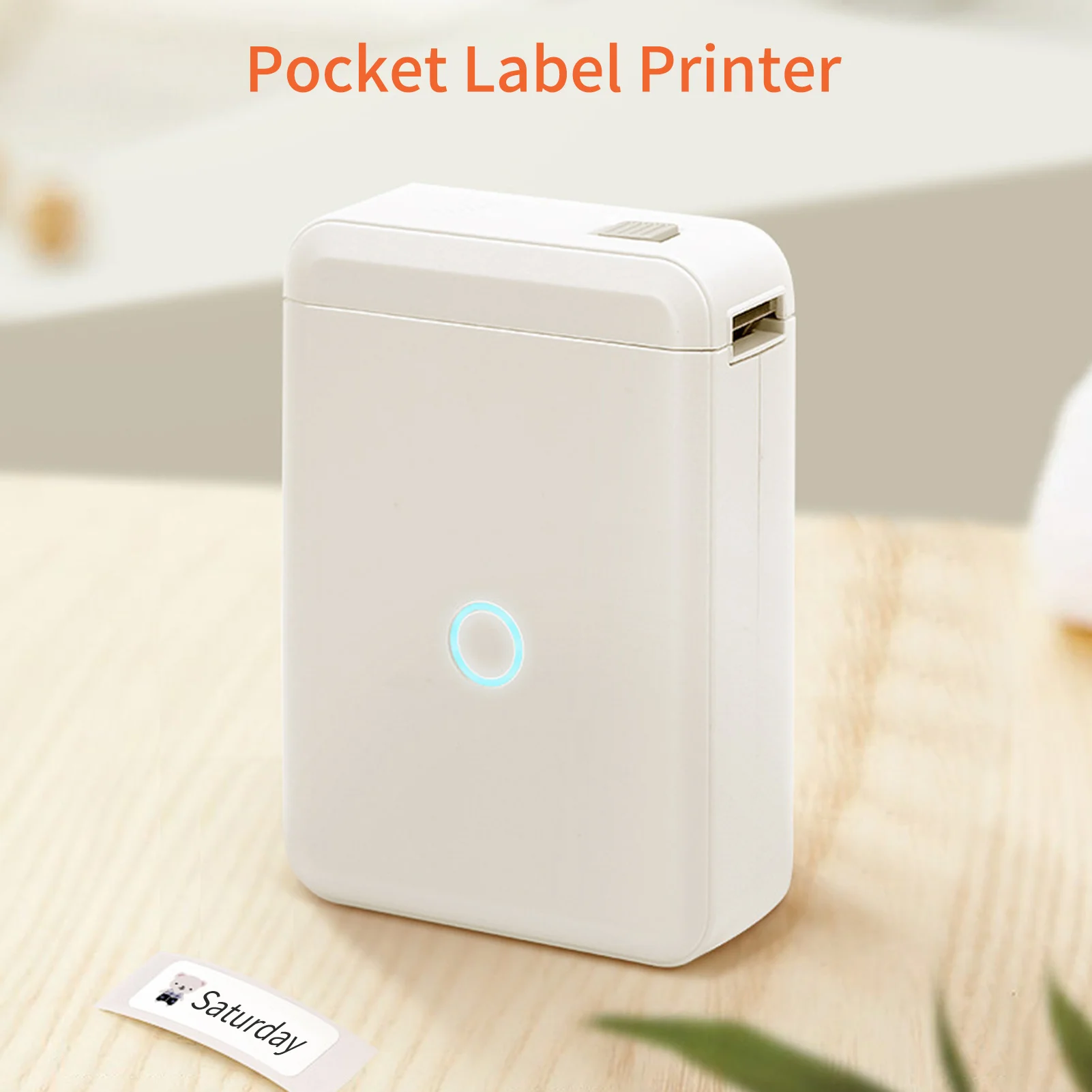 

D110 Mini Portable Thermal Label Printer Hangul Wireless Bluetooth Sticker Pocket Printer Home Use Storing Free shipping