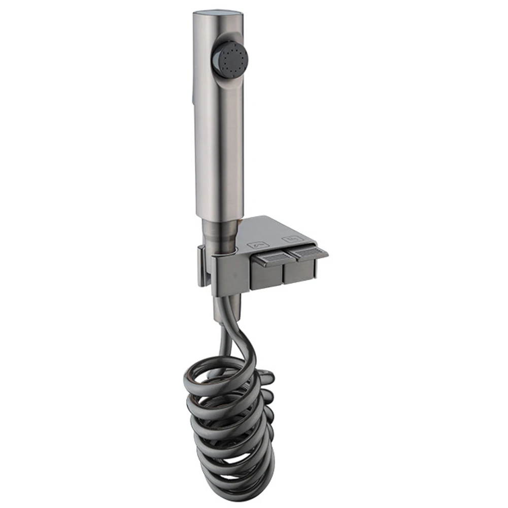 

Use Easy to Install Dual Switch Water Outlet Portable Bidet Sprayer Set A Must have for Hygienic Family Life