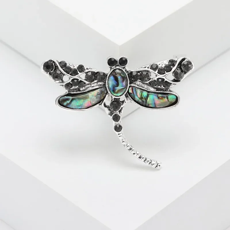 

Fashionable Abalone Shell Insect Animal Brooch Dragonfly Butterfly Geometric Cat Badge Men/Women's Suits Clothing Accessories