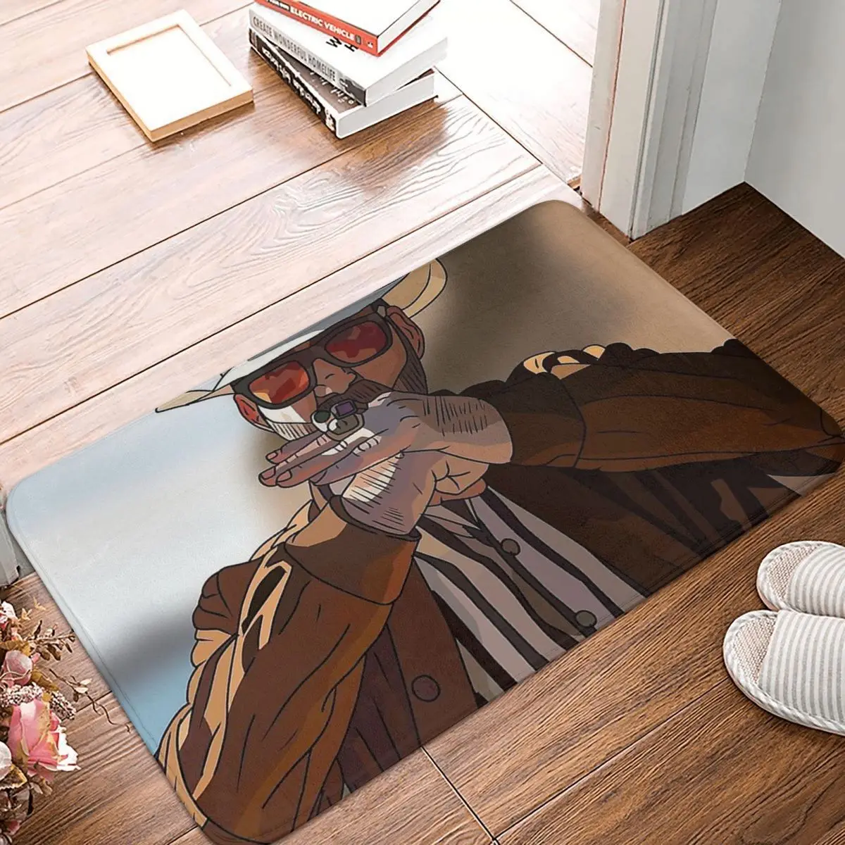 

The Unbearable Weight of Massive Talent Non-slip Doormat Bath Mat Nicolas Cage Poster Floor Carpet Welcome Rug Indoor Decor