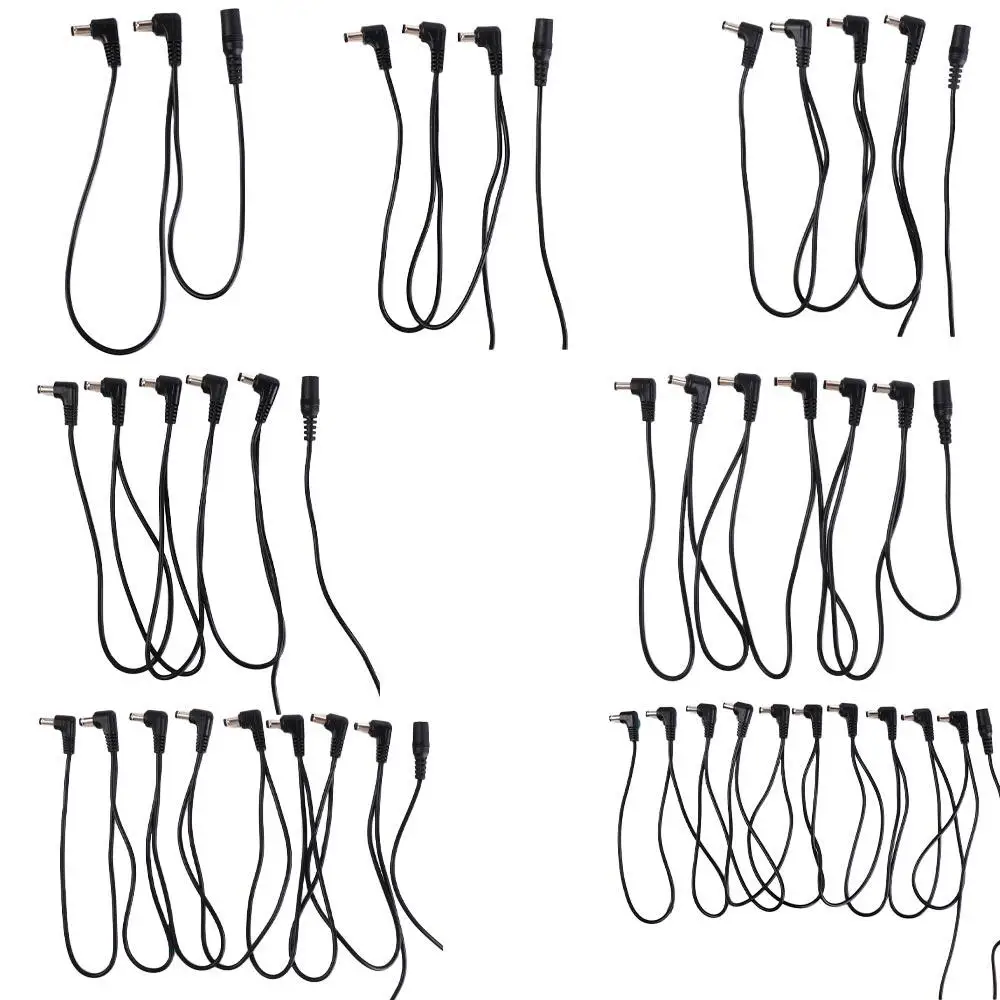 1–2 3 5 6 8 10-полосный кабель Daisy Chain 9 В постоянного тока 1–8 Шнур питания гитарной