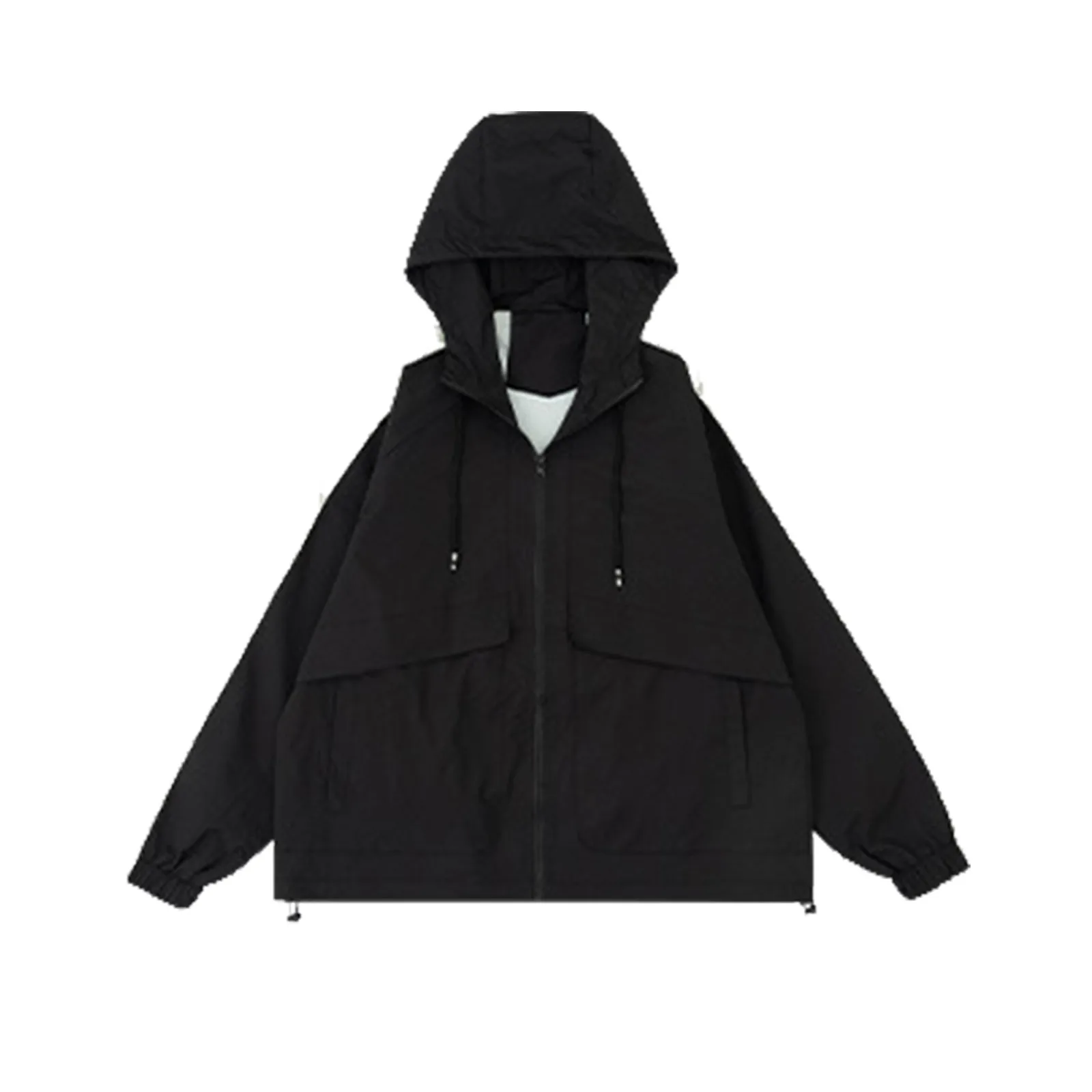 Мужская Зимняя Повседневная Свободная ветрозащитная спортивная куртка с