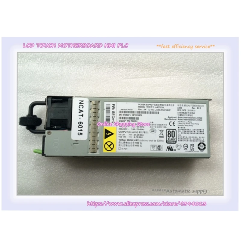 Для X3-2 X4170M3 блок питания для сервера AA27020L 600 Вт Для X3-2 X4170M3 блок питания для сервера AA27020L 600 Вт