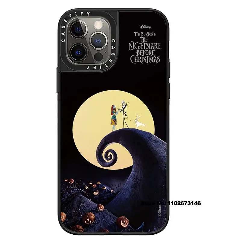 

CASETIFY Corpse Bride Mirror Case for iphone X XS XS Max 12 13 14 Pro 13 Mini 11 14Promax SE2020 6 7 8 14 Plus Back Cover D0315