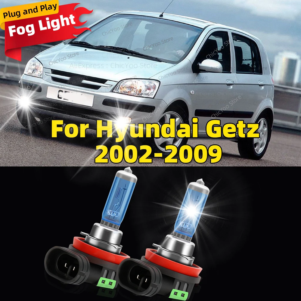 2 шт. 6000K галогенная лампа Canbus передняя противотуманная фара высокой мощности