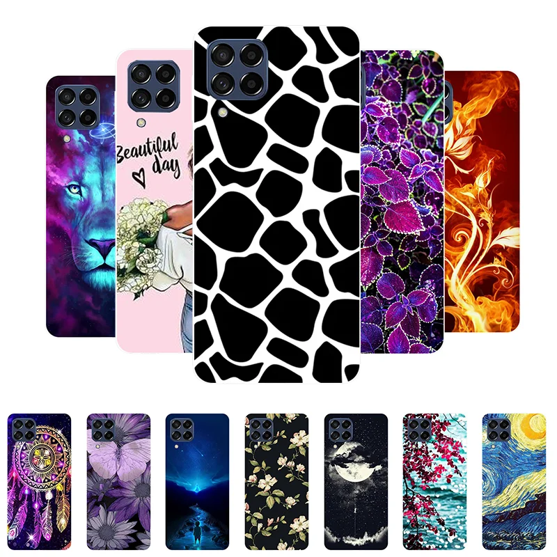

Case For Samsung M53 5G Cover Bumper Soft TPU Silicone Back Cases for Samsung Galaxy M53 5G Case Fashion TPU Fundas on M 53 2022