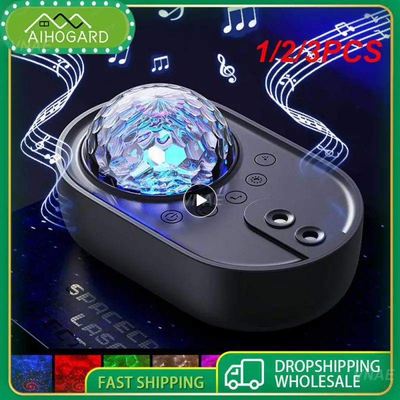 

1/2/3PCS Projector Starry Sky Atmosphere Remote Control Operation Is Easier Home Decoration Party Ten Lighting Modes