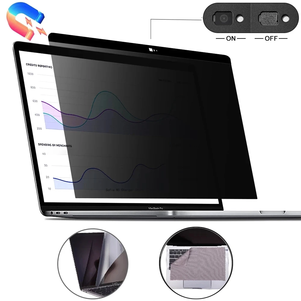 

13 inch Privacy film For Apple MacBook Air 13 Screen Protector 34.5cm*19.5cm Privacy Filter For 2012-2017 MacBook Air 13.3