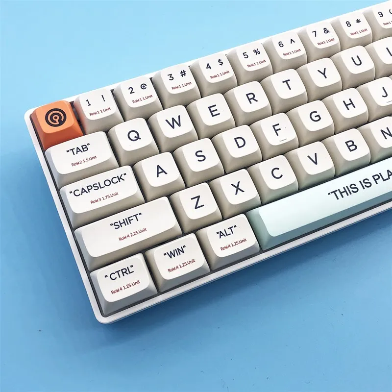 Пластиковая клавиатура CIY68 колпачок XmDA высокосублимированный материал PBT для