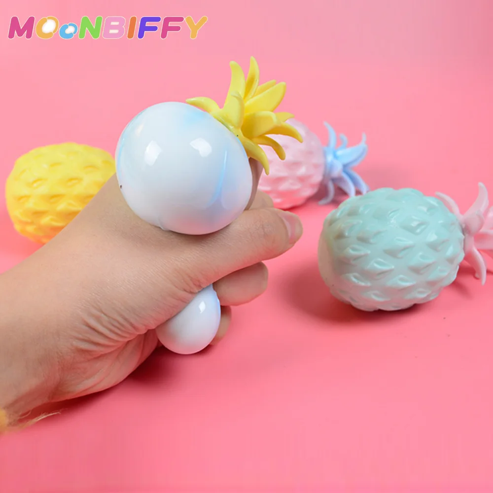 

Anti Stress Fun Soft Pineapple Ball Stress Reliever Toy Children Adult Fidget Squishy Antistress Creativity Sensory Toy Gift