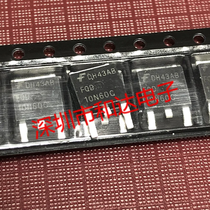 

10pcs orginal new FQD10N60C TO-252 600V 10A