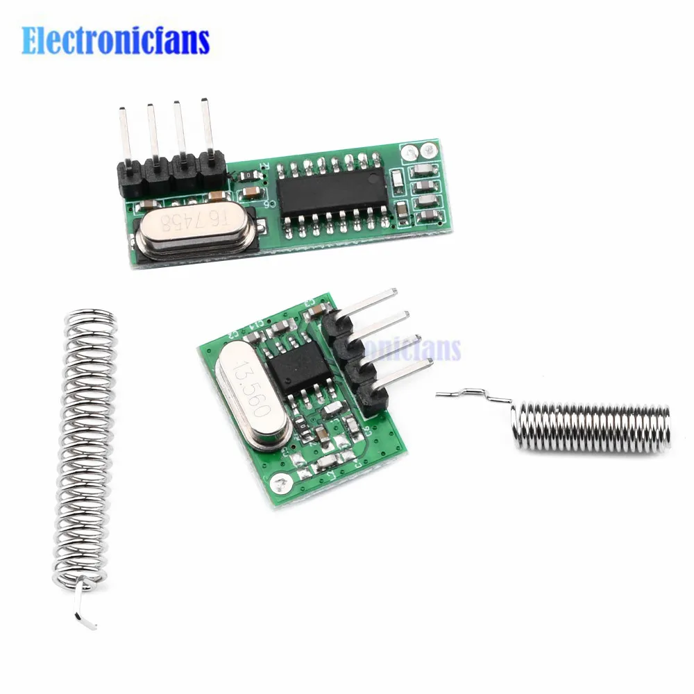 Радиочастотный приемник и модуль передатчика DIY Kit 433Mhz Super Outlier RF