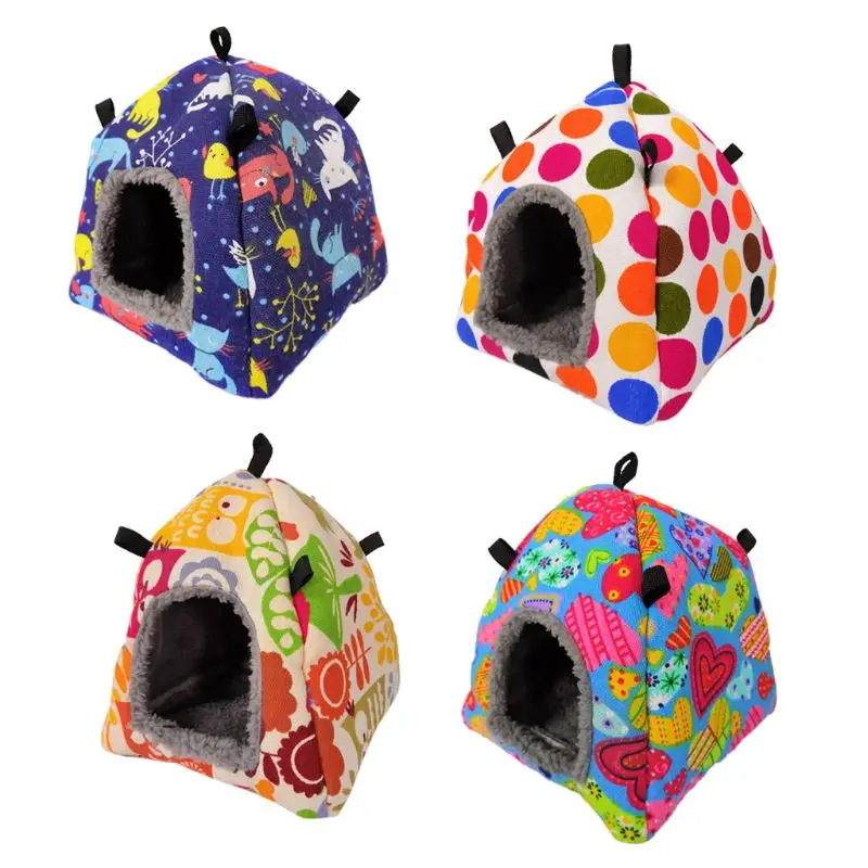

Christmas Bird Hanging Hammock Winter Warm Nest Snuggle to Sleep for PLAY