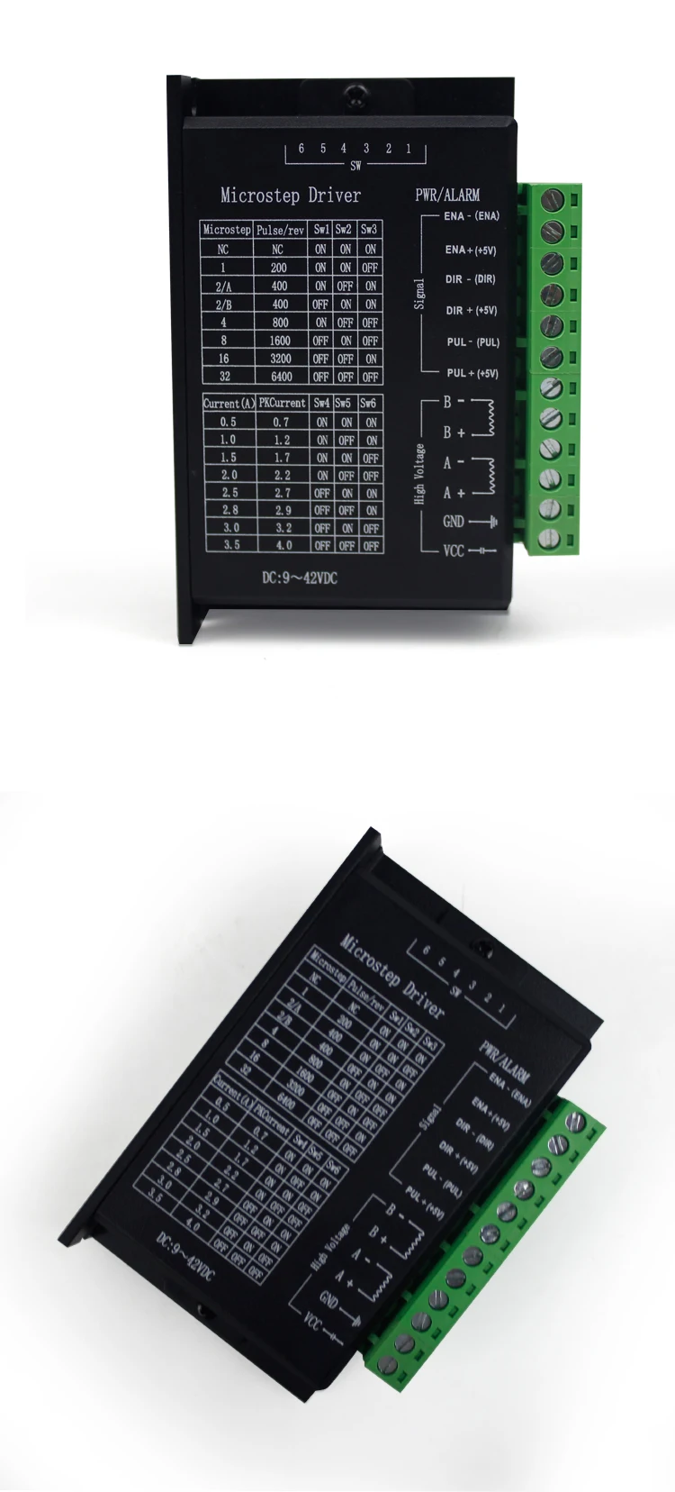 Драйвер TB6600 для шагового двигателя 32 сегмента постоянный ток 9-40 В 4 0 А подходит