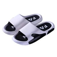 mens slippers summer wear flat slippers outside thick soled indoor sandals lovers fashionable outdoor official store freetie