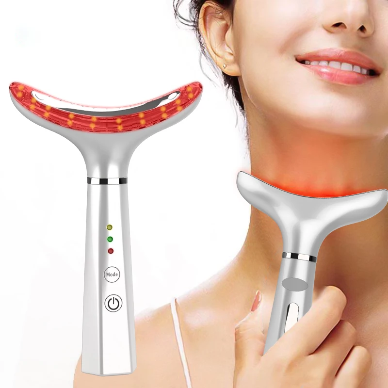 

Neck Beauty Device Home Appliance Beauty Vibration Massage Neck And Face Lifting Machine Neck Wrinkle Remover Korean Skin Care