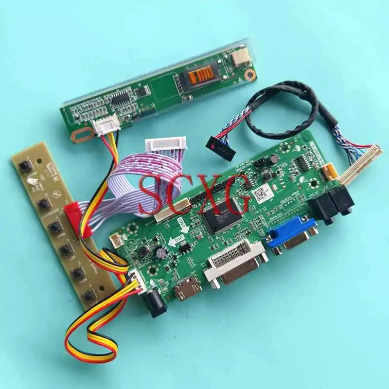 

For B131EW01 QD13WL01 QD13WL02 Laptop Monitor Screen Driver Board 13.0" LVDS 30-Pin HDMI-Compatible VGA DVI 1CCFL Kit 1280*768