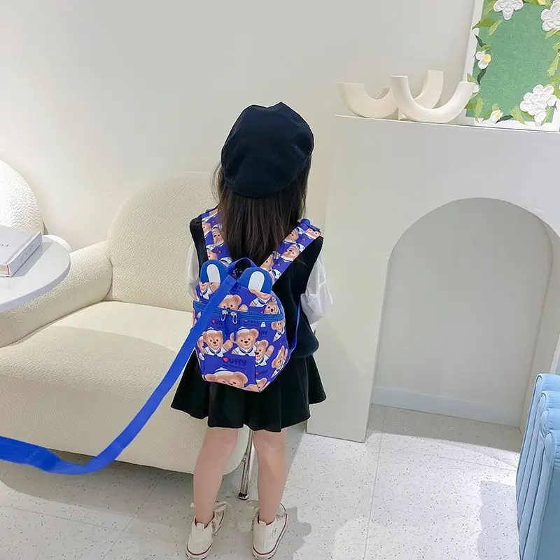 

Baby Harness Backpack Kids Knapsack Toddlers Rucksack Little Girl Handbag Boy Snack Pocket Cartoon Lunch Pack for Children Bins
