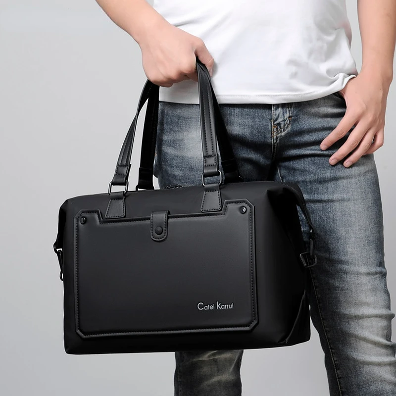 

Men's Travel Bag Single Shoulder Handbag Large Capacity Long and Short Business Trip Diagonal Span Bag Luggage Packing Cubes