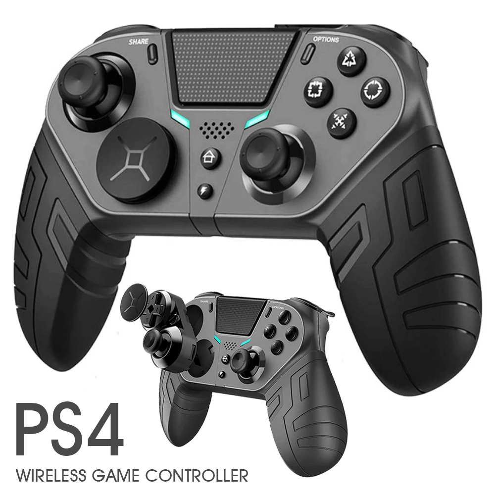 

Wireless Game Gamepad For PS4 Elite/Slim/Pro Dualshock 4 Controller With Programmable Back Button Support Turbo