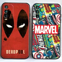 marvel iron man spiderman phone cases for xiaomi redmi 7 7a 9 9a 9t 8a 8 2021 7 8 pro note 8 9 note 9t cases coque back cover