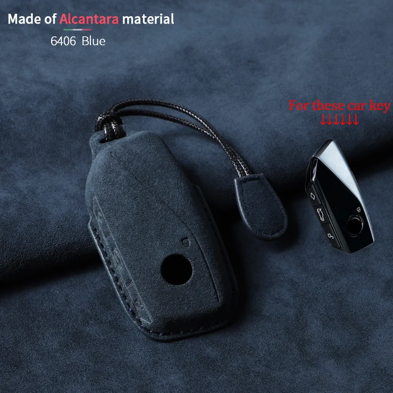 

Замшевый чехол для ключей от машины BMW для G38 G12 F49 i20 G07 G08 1 5 7 серии x1 x5 x7 ix XM i7 M760, аксессуары для ключей