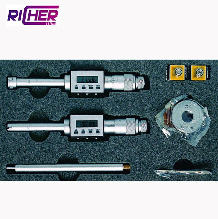 

Digital Three Points Internal Micrometer For Inside Measurement