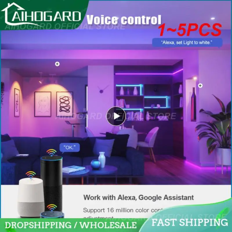 

Умные светодиодные лампы ZigBee E27 с цоколем RGB, 220 В, 110 В, 1-5 шт.