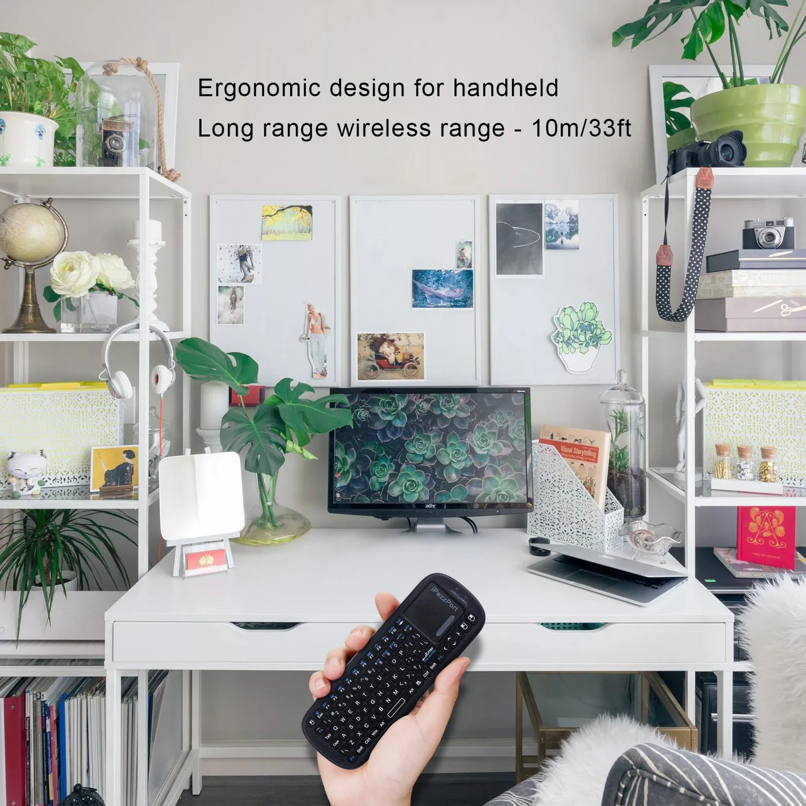 iPazzPort Mini Bluetooth и беспроводная клавиатура 2 4 ГГц с сенсорной панелью мышью