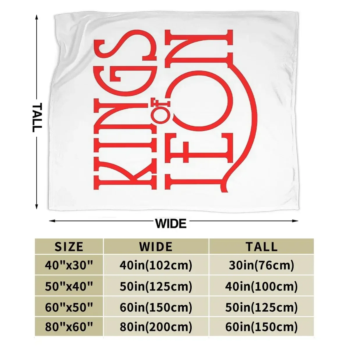Одеяло с лучшим логотипом Короли Леона мягкое теплое Фланелевое покрывало
