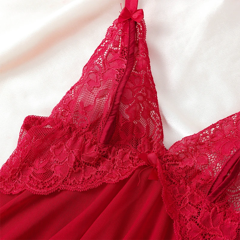 Женская сексуальная красная одежда эротическое белье платье ночная рубашка
