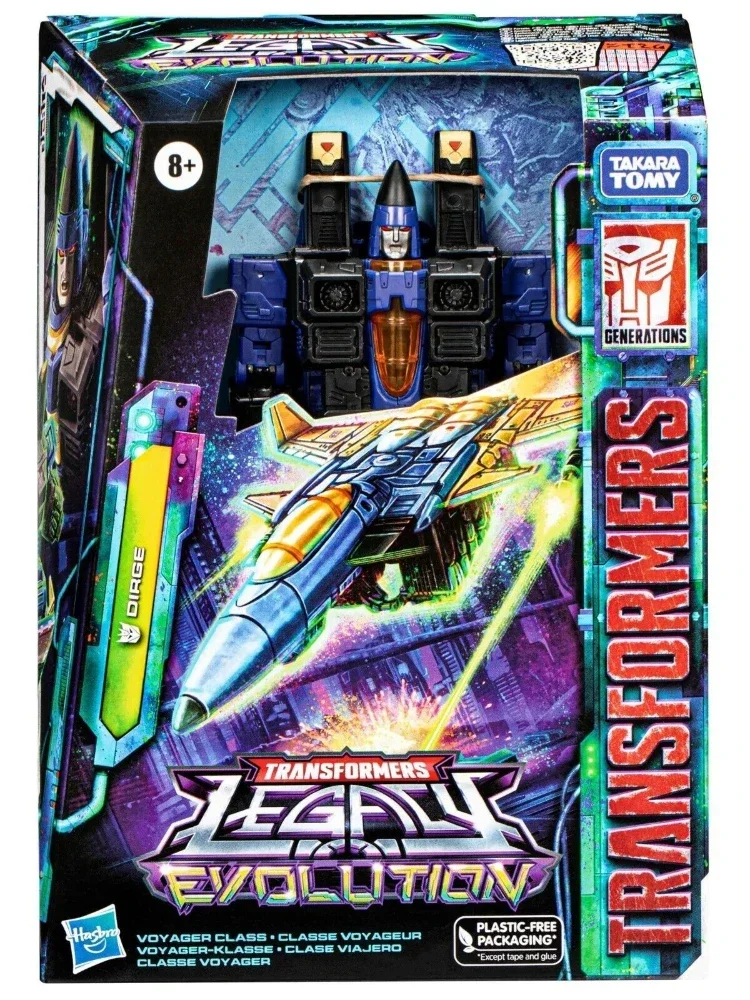 В наличии Hasbro Transformers Legacy Evolution Voyager Dirge экшн-фигурка модель коллекция игрушек