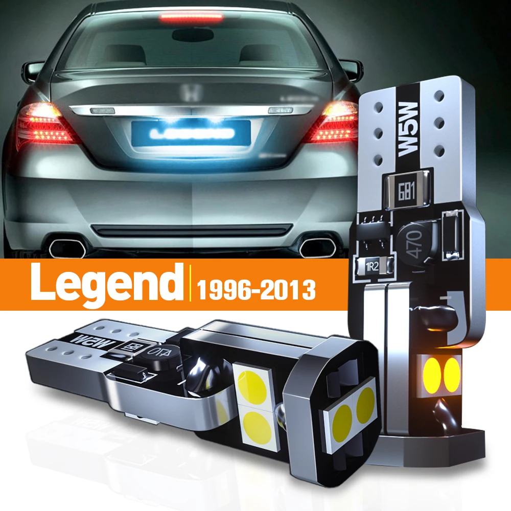 

2x LED License Plate Light For Honda Legend 1996-2013 2002 2003 2004 2005 2006 2007 2008 2009 2010 2011 Accessories Canbus Lamp