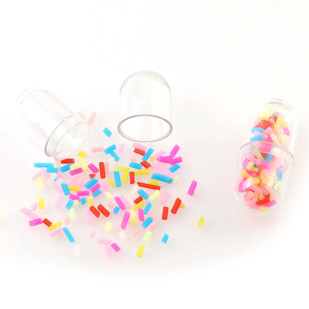 10 шт./партия мини-капсулы для украшения телефона