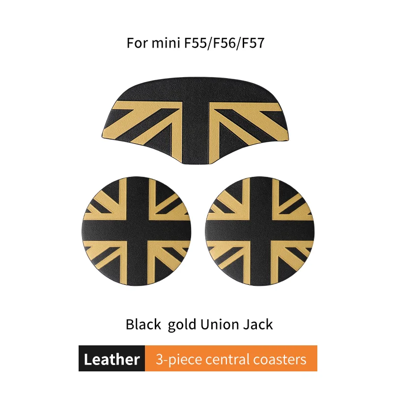 

Юнион Джек, подушка для кофе, паз для хранения, защитная подставка для автомобильной чашки, противоскользящий коврик для MINI Cooper F55 F56 F54 F60, аксессуары