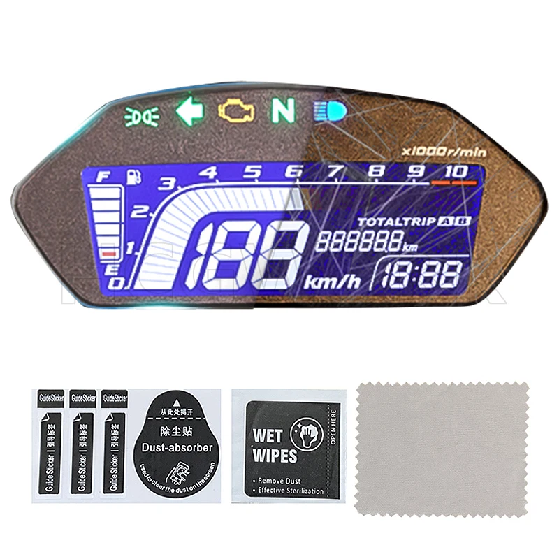 

Motorcycle Accessories Odometer Instruments Film Protection for Honda Cb190