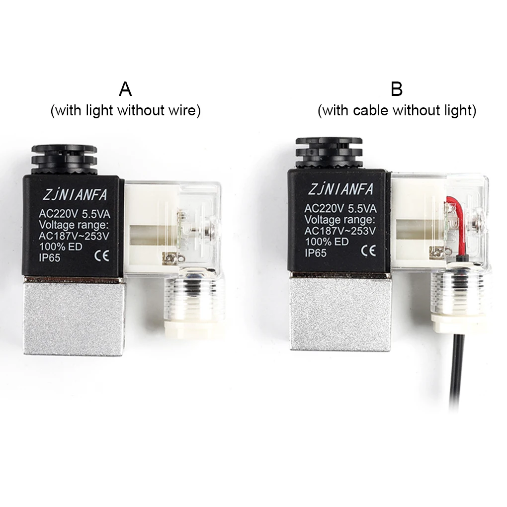 

Профессиональные износостойкие магнитные бесшумные пневматические регулирующие клапаны постоянного тока 110 В, аксессуары для воздушного ...