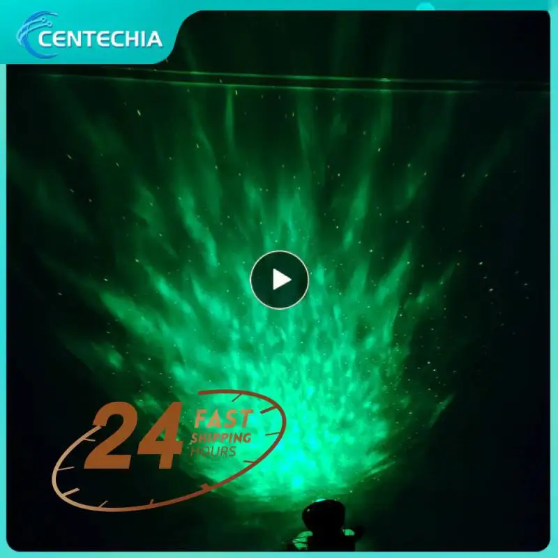 

LED Star Galaxy Projector Ocean Wave Night Light Room Decor Starry Sky Porjectors Luminaria Decoration Bedroom Lamp Gifts